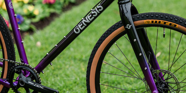 Genesis Fugio 20 bicycle, frame mounting points detail