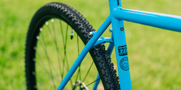 Frame detail on a Genesis Croix de Fer 40 gravel bike