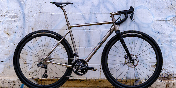 Bossi Grit SX titanium gravel bike
