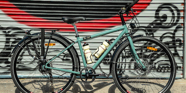 Vivente The Gibb bike with a custom paint job