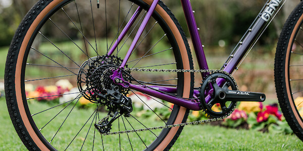 Genesis Fugio 20 bicycle, gear system detail