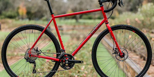 Genesis Croix de Fer 20 bike in Red Zepplin