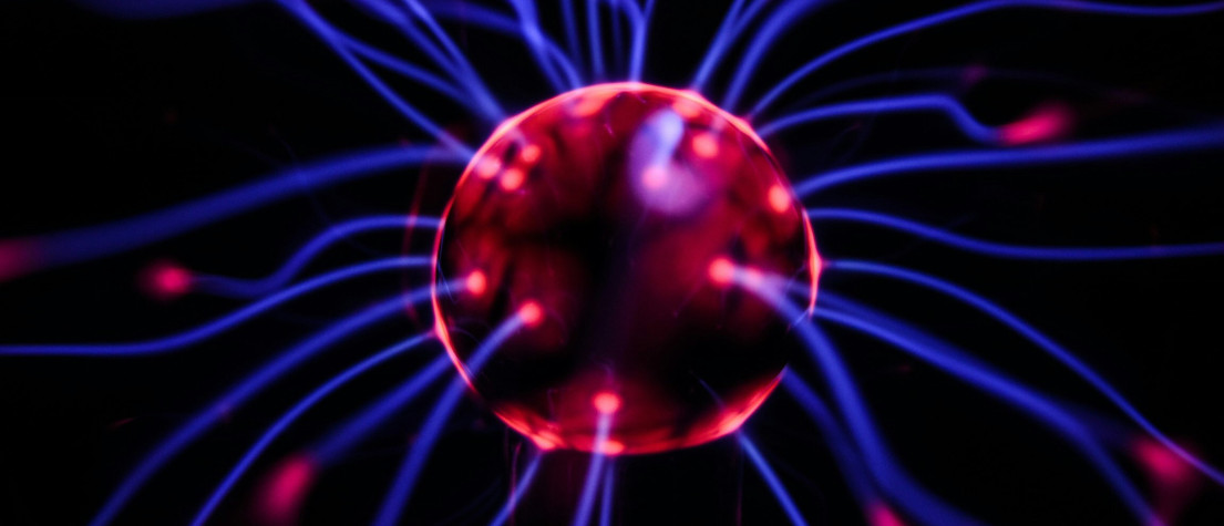 A plasma ball